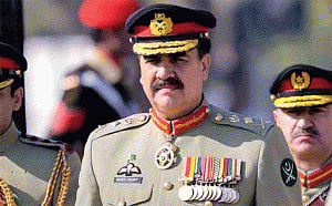 Kashmir part of unfinished agenda of partition: Pak army chief