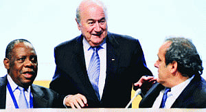 Blatter, Platini suspended for 90 days