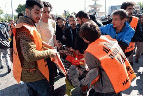 30 killed, 126 injured in Ankara bomb attacks