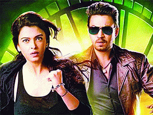 Irrfan in driving seat of Aish's vehicle