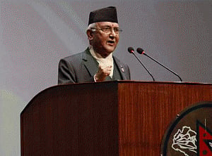 K P Sharma Oli elected new Nepal Prime Minister