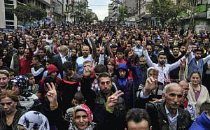 Thousands rally in Ankara to remember victims of bombings