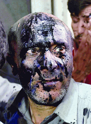 Ink attack on J&K MlA for hosting beef party, 2 held