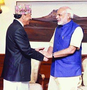 India desires to see a united, stable, prosperous Nepal: PM