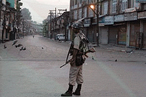 Curfew-like restrictions continue in parts of Srinagar