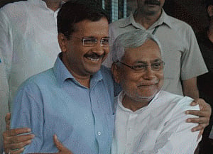 Bihar polls: Kejriwal appeals people to vote for Nitish