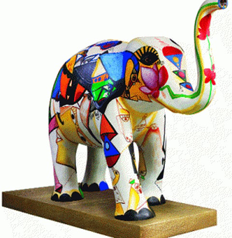 Bollywood bigwigs brush problems off jumbos' lives