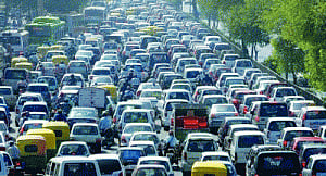 Pre-Diwali binge throws Capital traffic out of gear