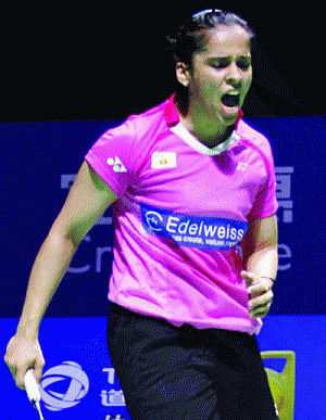 Saina seals final spot at China Open