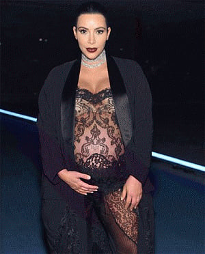 Kim Kardashian has flu, sinus infection at 37 weeks pregnant