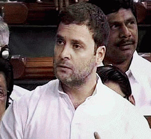 Rahul should give proof in Parliament: Govt