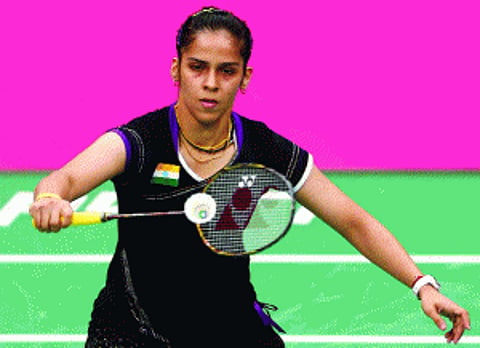 Saina scripts sensational victory against Marin
