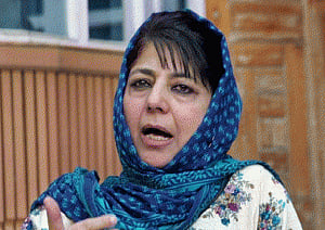 People can register protest in Indian democracy: Mehbooba