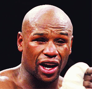 Mayweather unbeaten & out