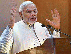 Take resolution to allow Parliament to function: PM to Cong
