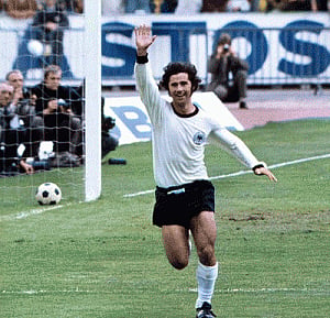 Gerd Muller named best player in Bundesliga history
