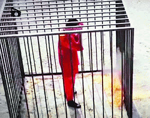 ISIS militants burn over 40 people alive