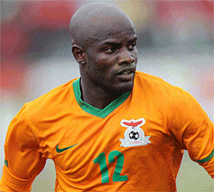 Zambian player defends Chinese league