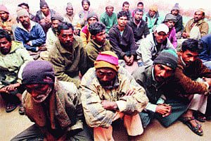 Pak abducts 38 fishermen
