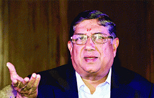 BCCI tight lipped on Srini