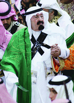 Saudi king's death sends oil prices up