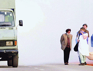 Smoke choke Delhi