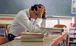 Depression in teachers affects classroom learning