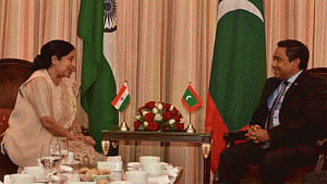 India, Maldives discuss ways to boost bilateral ties
