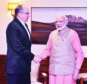 Israel offers to partner in Make in India