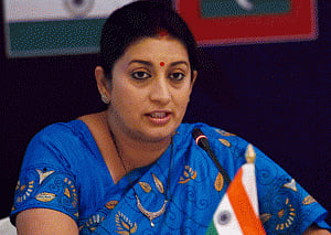 Irani asks women scientists to play greater role in promoting girl education
