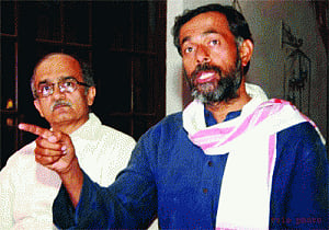 'Yadav, Bhushans wanted AAP to lose Delhi polls'