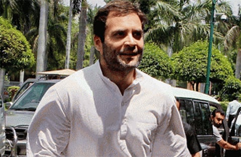 Cong creates furore over cops visiting Rahul home; police says routine exercise