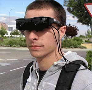 Wearable device to help vision-impaired navigate