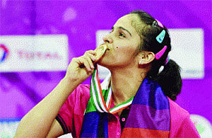 Saina romps home to maiden India Open title
