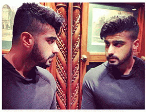 Arjun's new haircut his saviour from summer heat
