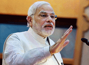 PM meets Ministers of State with Independent Charge