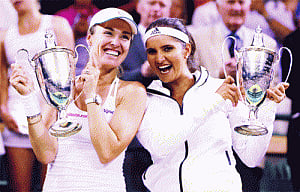 Smashing Sania!