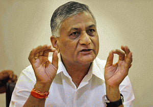 PM 'salutes' VK Singh; slams media for ignoring 'good work'