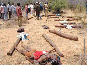 Chittoor firing: AP govt submits re-postmortem report to HC