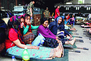Chaos at Nepal's only int'l airport