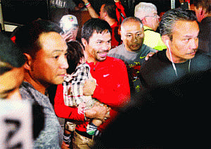 Manny plans to breach Floyd's defence