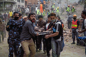 Teen's miraculous escape as Nepal struggles with aftermath