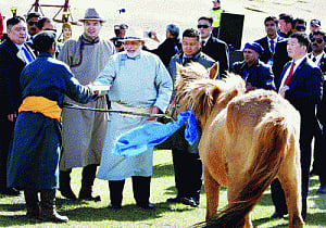 $1 bn Indian credit for Mongolia
