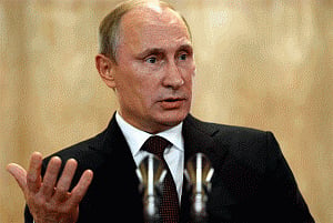 Don't be afraid of Russia, Putin tells West