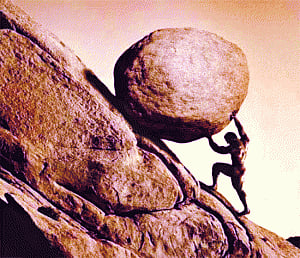 Never give up!