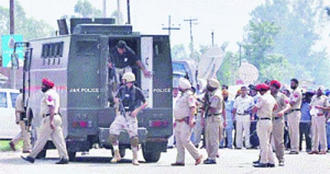 SP among 12 killed in terror attack