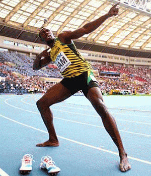 Bolt returns to amaze the world