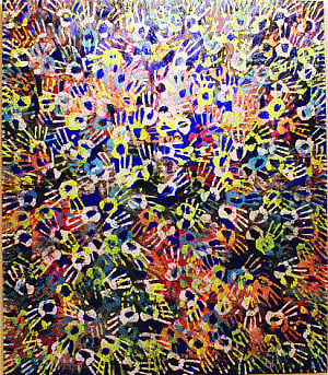 Painting of a beautiful mind