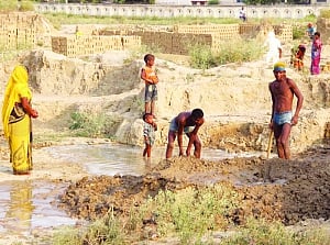 Shackles of modern-day slavery