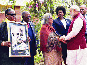Benefits of India's economic progress available for Africa: PM